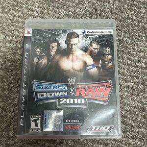 PS 3 smack vs raw video game
